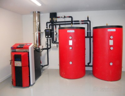 Gasification Boiler with Two Tanks