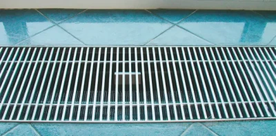Fan Coil Trench Heater grill closeup