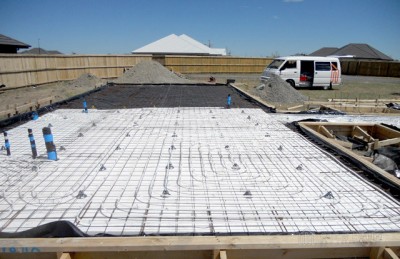 Underfloor Pipe Layout