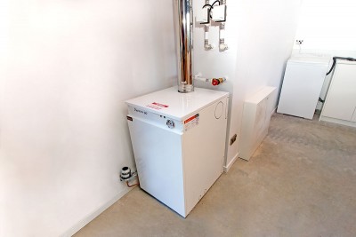 System Diesel Boiler in Garage