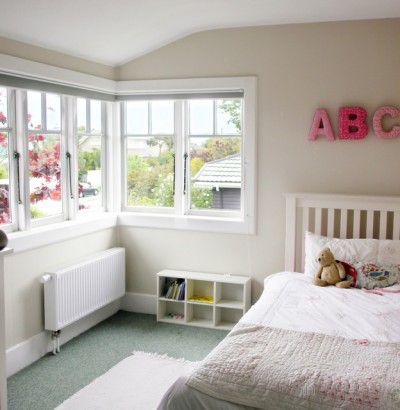 Radiator in child's bedroom