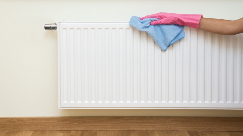 How to clean a radiator